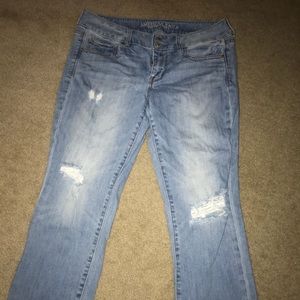 Size 12 American Eagle crop jean capris
